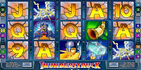 Игровой автомат Thunderstruck (Удар Грома)  играть бесплатно онлайн